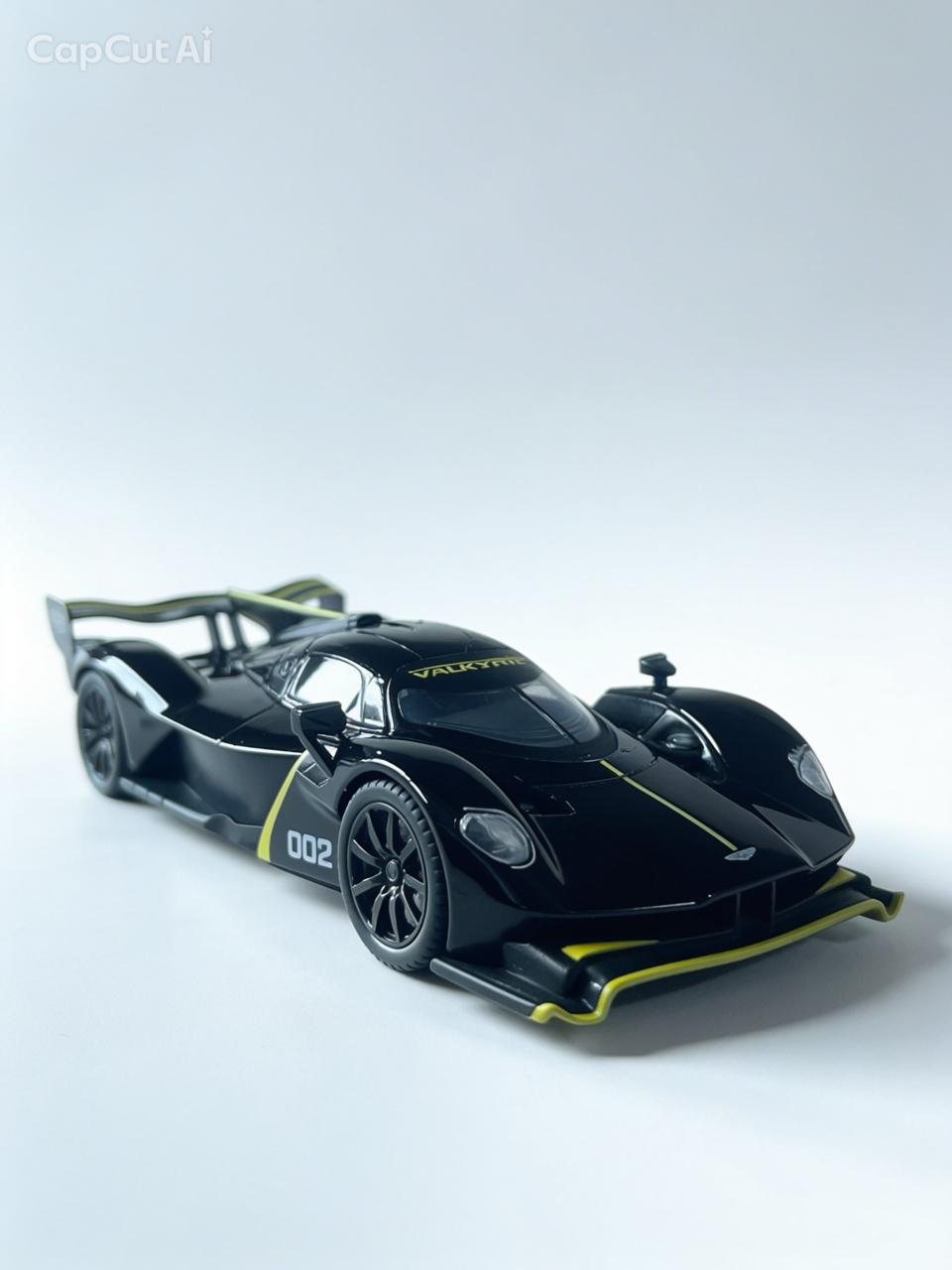 Miniatura Aston Martin Valkyrie Preto