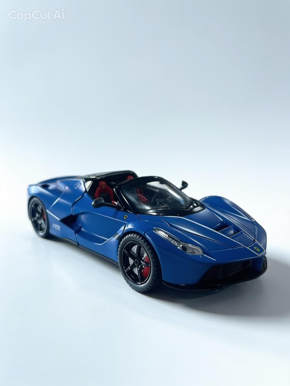 Miniatura La Ferrari Azul